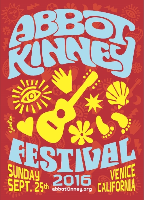 Abbot Kinney Festival Poster